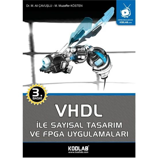 Kodlab Yayınları Vhdl İle Sayısal Tasarım Ve Fpga Uygulamaları - Mehmet Ali Çavuşlu