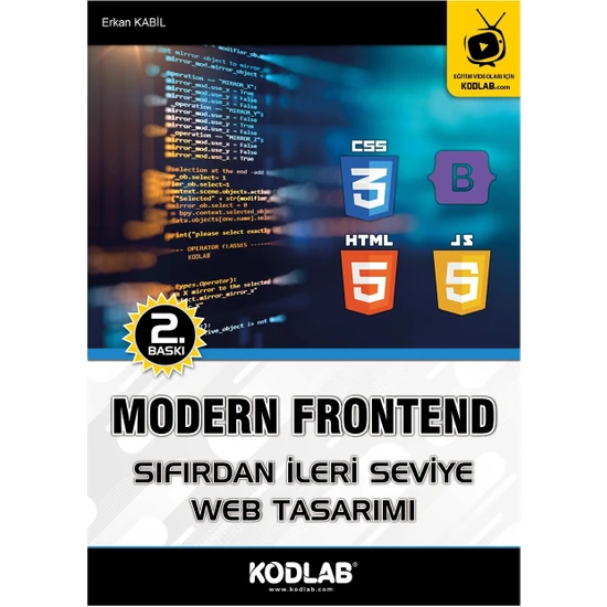 Kodlab Yayınları Modern Frontend Sıfırdan İleri Seviye Web Tasarımı