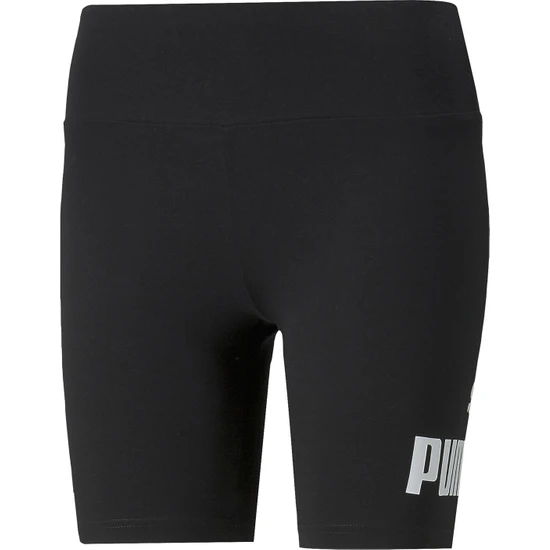 Puma Ess 7 Logo Short Kadın Günlük Tayt 84834701 Siyah