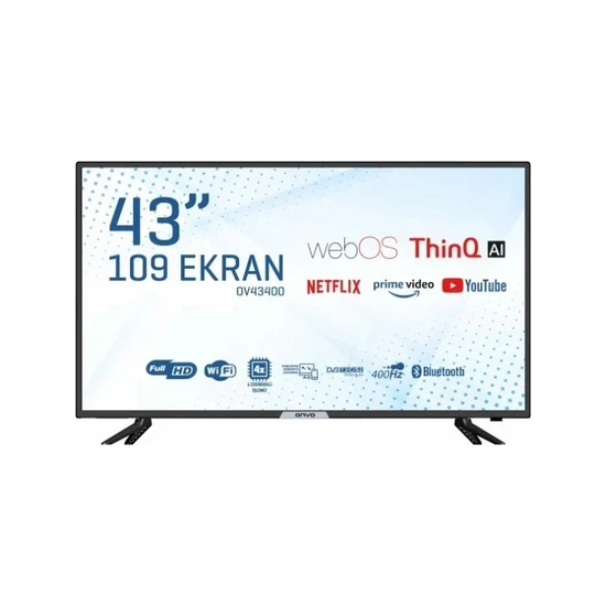 Onvo OV43400 43 109 Ekran Uydu Alıcılı Full HD WebOS Smart LED TV