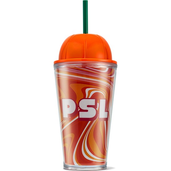 Starbucks® Psl Plastik Soğuk Içecek Bardağı - Turuncu - 473 ml - 11145083