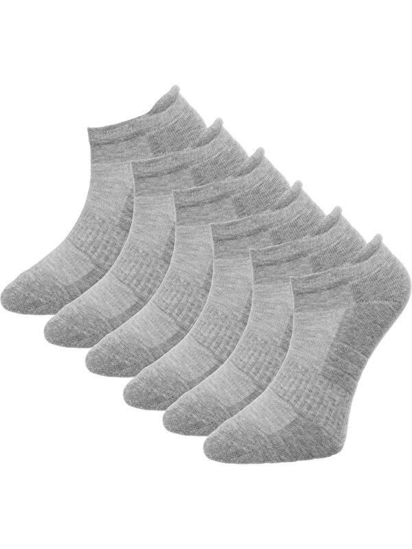 Durasocks Erkek-Kadın Havlu Patik Spor Çorap, Antibacterial , Esnek, Dikişsiz Premium Çorap (6 Çift)