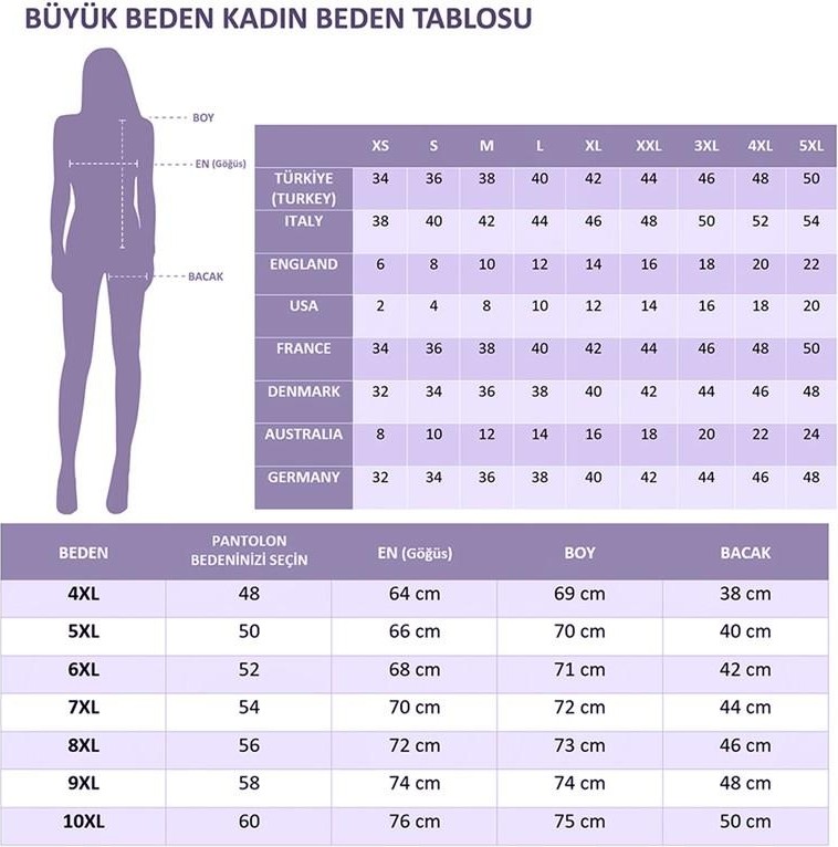 POSEIDON STORM Büyük Beden Kadın Mor Supra Penye Kumaş Fermuarlı Kapüşonlu Eşofman Takımı (4XL-10XL) görsel 5