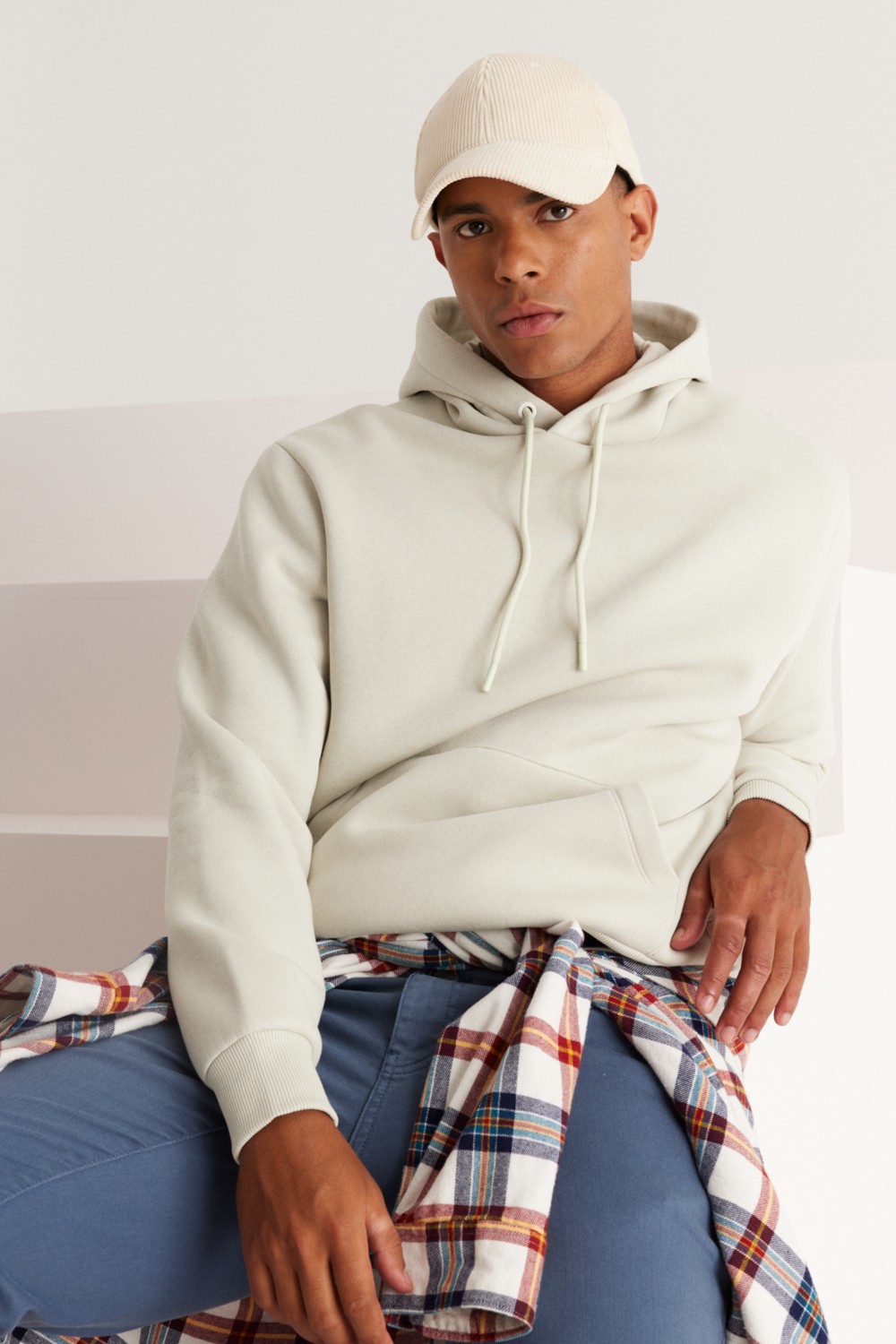 Altınyıldız Classics Erkek Siyah Standart Fit Normal Kesim Içi Polarlı 3 Iplik Kapüşonlu Pamuklu Sweatshirt