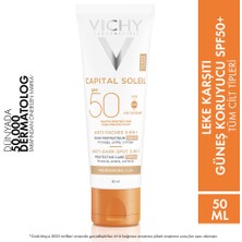 Vichy Capital Soleil Spf 50+Yüz Güneş Kremi 50 ml