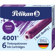 Pelikan Dolma Kalem Kartuşu 6'lı  Mor