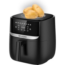 Yasomi  Tartı Özellikli Y55 Airfryer Fritöz