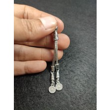 İskeçe Tesbih Alman Gümüş Tesbih Püskülü