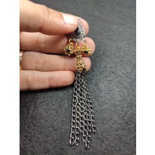 Iskeçe Tesbih Alman Gümüş Tesbih Püskülü