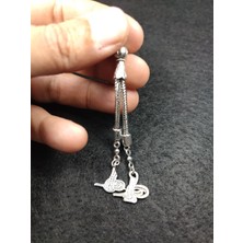 İskeçe Tesbih Alman Gümüş Tesbih Püskülü