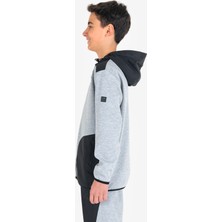 Lescon Grimelanj Çocuk Fermuarlı Kapüşonlu Sweatshirt 23N-3101