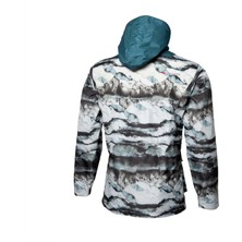 Cresta Outdoor Batik Baskılı Özel Üretim Kapüşonlu Erkek Parka