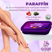 Orbifresh El Ayak Bakımı Manikür Pedikür Için Yumuşak Parafin Çilek&böğürtlen 500 ml