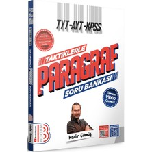 Benim Hocam Yayınları  TYT AYT KPSS Taktiklerle Paragraf Tamamı Video Çözümlü Soru Bankası