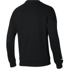 Graphic Crew Erkek Sweatshirt Siyah
