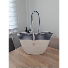 Boheme Bag Çanta Hasır Günlük Kullanıma Uygun ve Plaj Çantası
