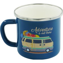 Orcamp Retro Emaye Kupa Bardak Adventure 330 cc