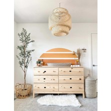 Kt Grup Boho Dekoratif Ay Duvar Sticker