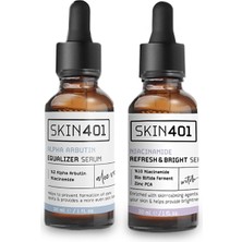 SKIN401 Koyu Leke ve Siyah Nokta Serum Seti