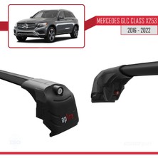 Mercedes Glc (X253) 2016-2022 Arası ile Uyumlu Ace-2 Ara Atkı Tavan Barı Siyah