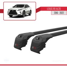 Lexus Rx (AL20) 2016-2022 Arası ile Uyumlu Ace-2 Ara Atkı Tavan Barı Siyah
