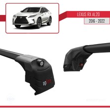 Lexus Rx (AL20) 2016-2022 Arası ile Uyumlu Ace-2 Ara Atkı Tavan Barı Siyah