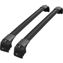 AccessoryPart Hyundai Santa Fe (Dm) 2013-2018 Arası ile Uyumlu Ace-2 Ara Atkı Tavan Barı Siyah