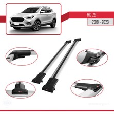 Mg Zs 2018 ve Sonrası ile Uyumlu Fly Model Ara Atkı Tavan Barı Gri