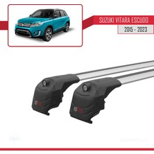 AccessoryPart Suzuki Vitara / Escudo (Ly) 2015 ve Sonrası ile Uyumlu Ace-2 Ara Atkı Tavan Barı Gri