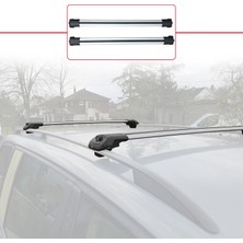 AccessoryPart Chevrolet Captiva 2011-2016 Arası ile Uyumlu Ace-1 Ara Atkı Tavan Barı Gri