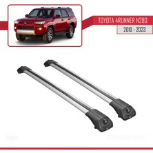 AccessoryPart Toyota 4runner (N280) 2010 ve Sonrası ile Uyumlu Ace-1 Ara Atkı Tavan Barı Gri