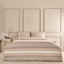 Taç Natural Dreams Çift Kişilik Nevresim Takımı Perle Kahverengi