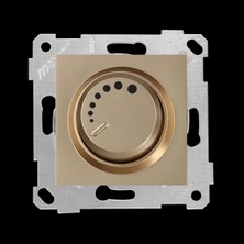 Mutlusan Rita Antik Altın Işıklı Dimmer 600W Çerçevesiz 2200 440 0280