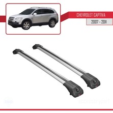 Chevrolet Captiva 2007-2011 Arası ile Uyumlu Ace-1 Ara Atkı Tavan Barı Gri