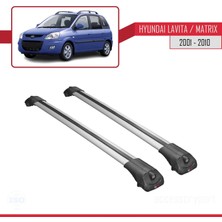 Hyundai Lavita / Matrix (Fc) 2001-2010 Arası ile Uyumlu Ace-1 Ara Atkı Tavan Barı Gri