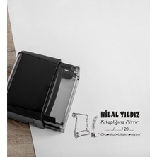 Kaşem Kitap Kurtlarına ve Kişiye Özel Kitap Mühürü Kitap Kaşesi C42