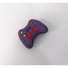 HD Marketim Terlik Ayakkabı Sandalet Tokası Silikon Oyun Konsolu 1 Adet Tekli Terlik Süsü