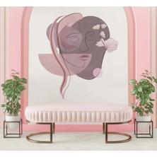 Kt Grup Boho Çiçek Tanrıçası Duvar Sticker