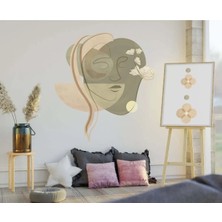 Kt Grup Boho Çiçek Tanrıçası Duvar Sticker