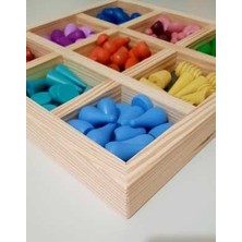 Root Wooden Toys Ahşap Oyuncak Waldorf Mandala Motif Blokları