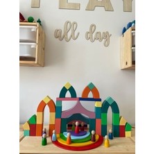 Root Wooden Toys Waldorf Ahşap Oyuncak Roma Kemerleri