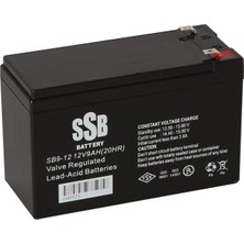 Ssb 12 Volt 9 Amper Akü Ssb 151X65X94