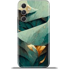 Cupcase Samsung Galaxy A24 Kılıf Esnek Silikon Kamera Koruma 4K Desenli Özel Tasarım - Hindistan Mermer