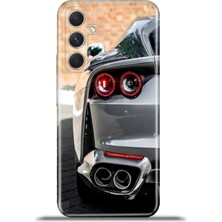 Cupcase Samsung Galaxy A24 Kılıf Esnek Silikon Kamera Koruma 4K Desenli Özel Tasarım - Fercar