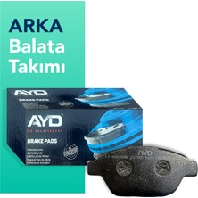 AYD Opel Meriva Arka Fren Balata Takımı (2010-2017)