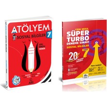 Arı Yayıncılık 7.Sınıf Sosyalimo Sosyal Bilgiler Atölyem ve Süper Turbo 7.Sınıf Sosyal Deneme