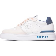 Off Play Beyaz - Mavi Erkek Sneaker X-M Fırenze 3 Lh 02 72