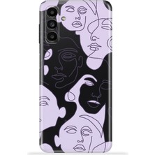 Cupcase Samsung Galaxy A13 5g Kılıf Esnek Silikon Kamera Koruma 4K Desenli Özel Tasarım - Manyfaces