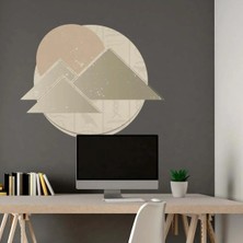 Kt Grup Boho Daire ve Üçgenler Duvar Sticker