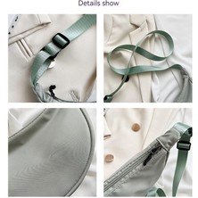 Huiding Up Yeni Stil Naylon Crossbody Hafif Koltuk Altı Tek Omuz Kanvas Çanta (Yurt Dışından)